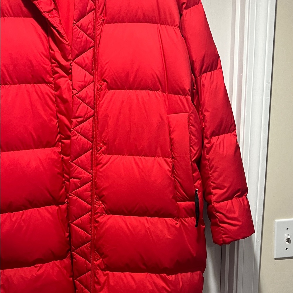 lululemon athletica Vibrant Red Long WunderPuff Coat - Picture 3 of 4